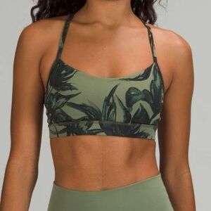 Lululemon Flow Y Bra Nulu Light W2CZMS Support, A–C Cups size 2